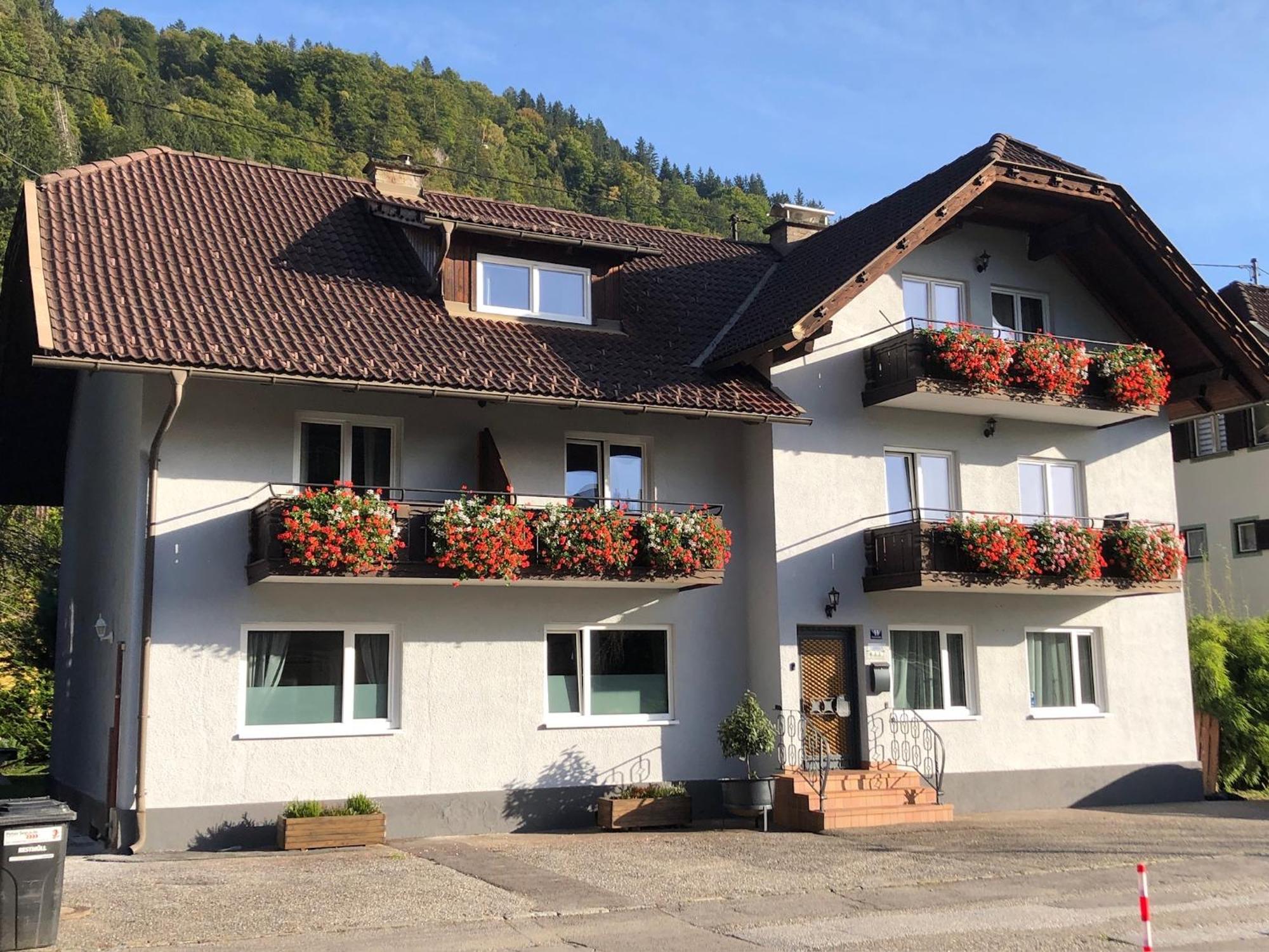 Appartement Kuhglocken Ferienhaus Fuenf Sinne Döbriach Eksteriør bilde
