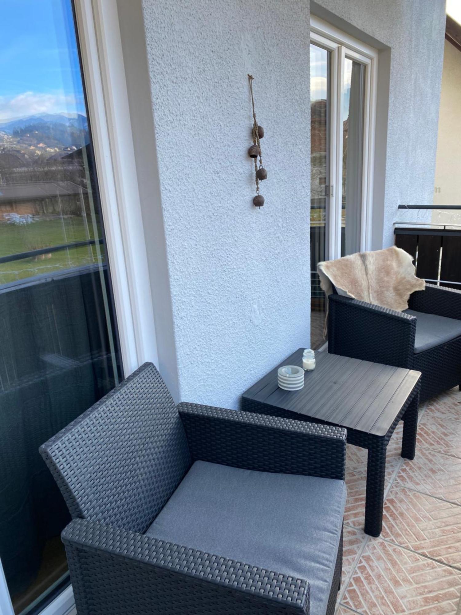 Appartement Kuhglocken Ferienhaus Fuenf Sinne Döbriach Eksteriør bilde