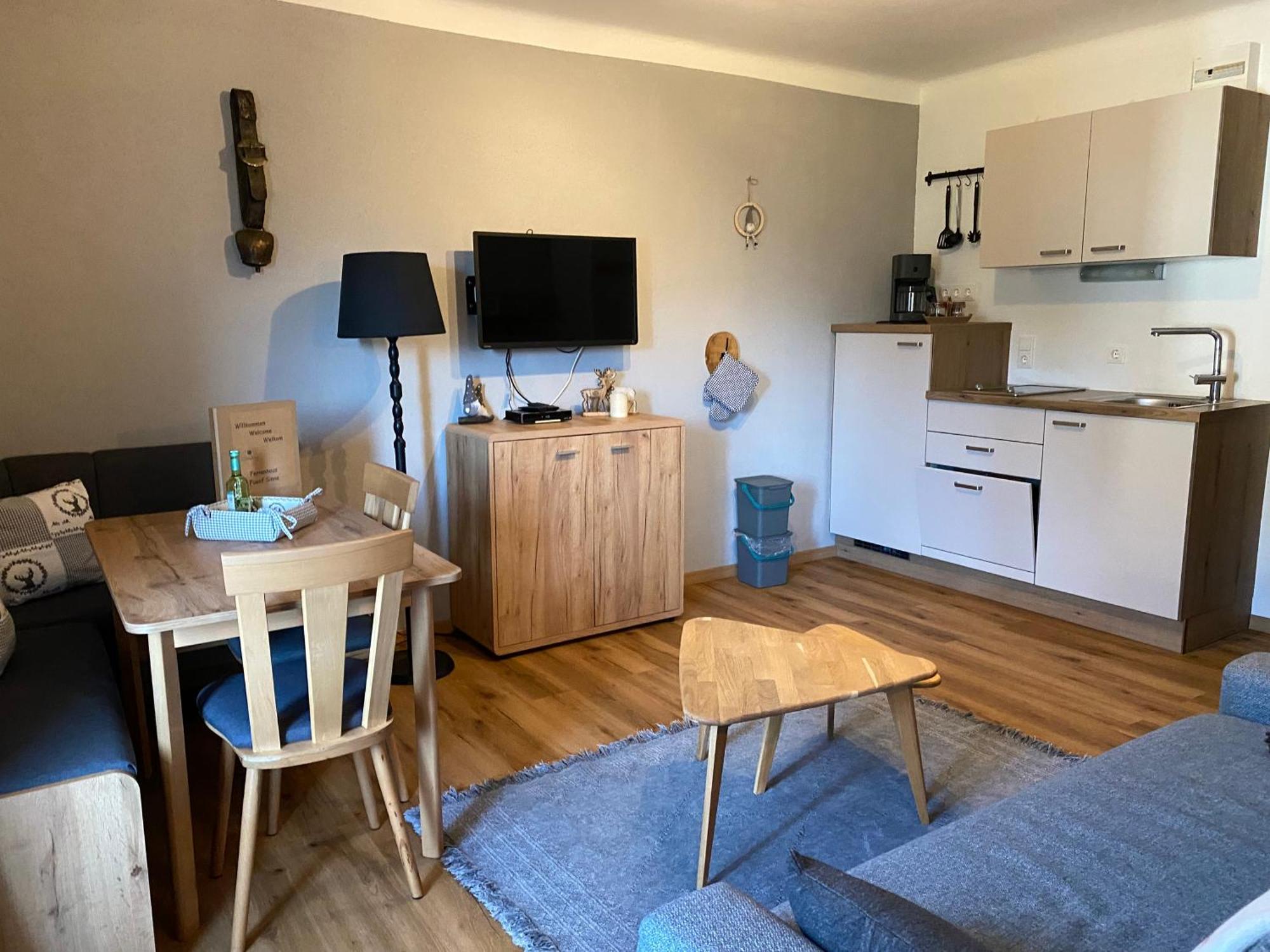 Appartement Kuhglocken Ferienhaus Fuenf Sinne Döbriach Eksteriør bilde